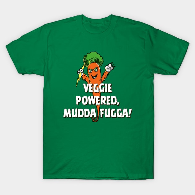 Veggie Powered T-Shirt by frankriggart